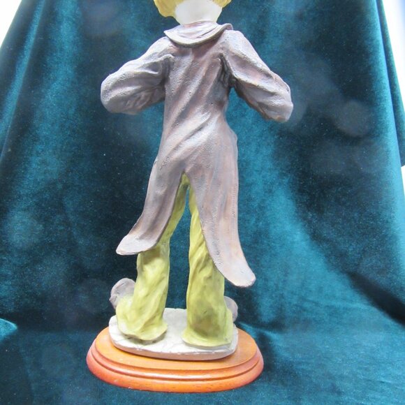 Vintage Circus Clown 10-1/2" Tall x 4-3/4" Wide - Picture 7 of 7